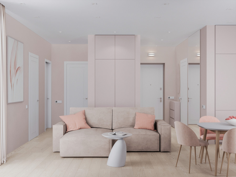 Проект "Персиковый минимализм"