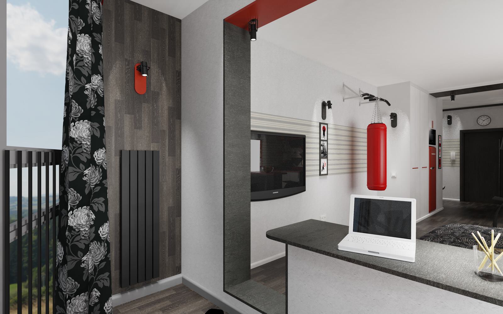 Дизайн студии в пос. Бугры ЛО