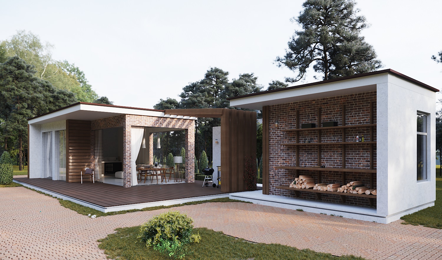 Обложка проекта: дизайн-проект беседки