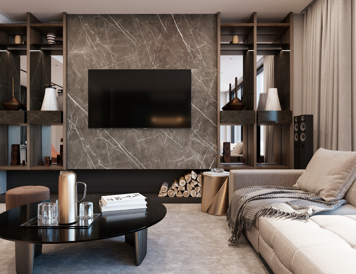 Интерьер для пентхауса