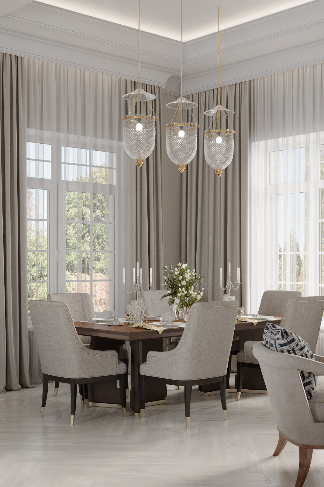 Дом в классическом стиле, 500 м2