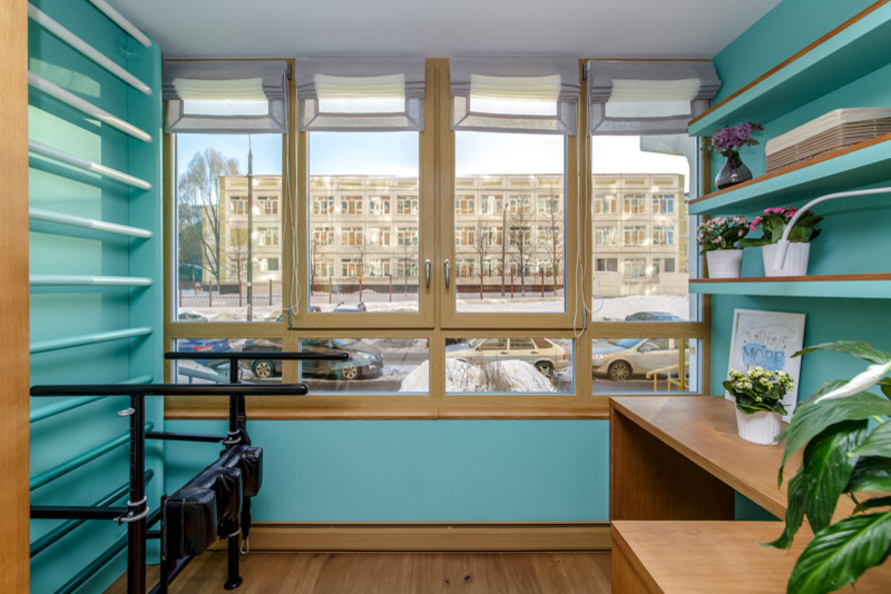 Проект Переделка с НТВ "Спальня в цветных облаках"