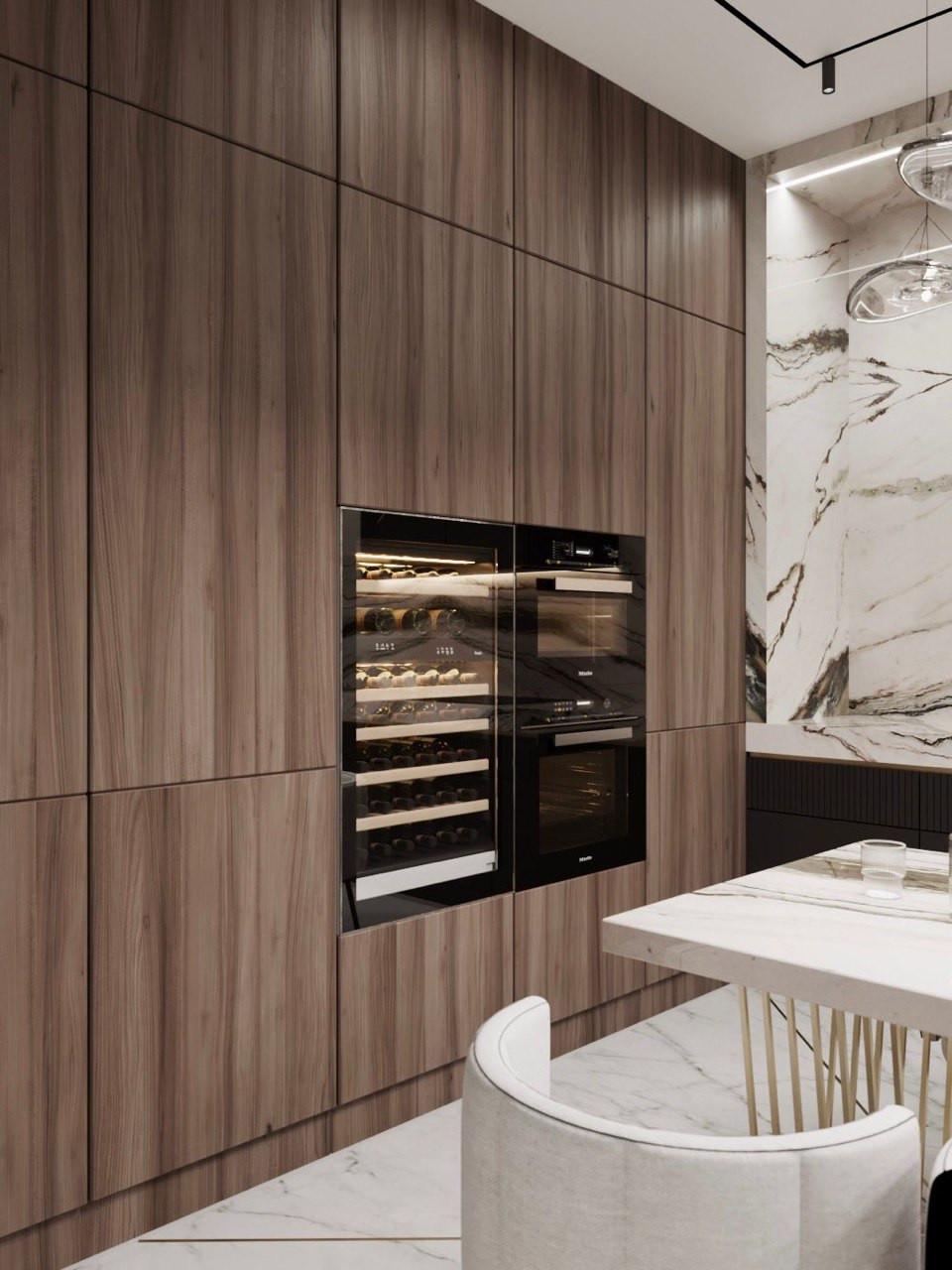 Гармония контрастов в городской квартире