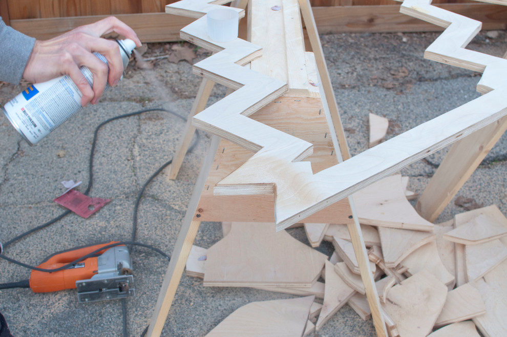 DIY: Как сделать елку из фанеры своими руками