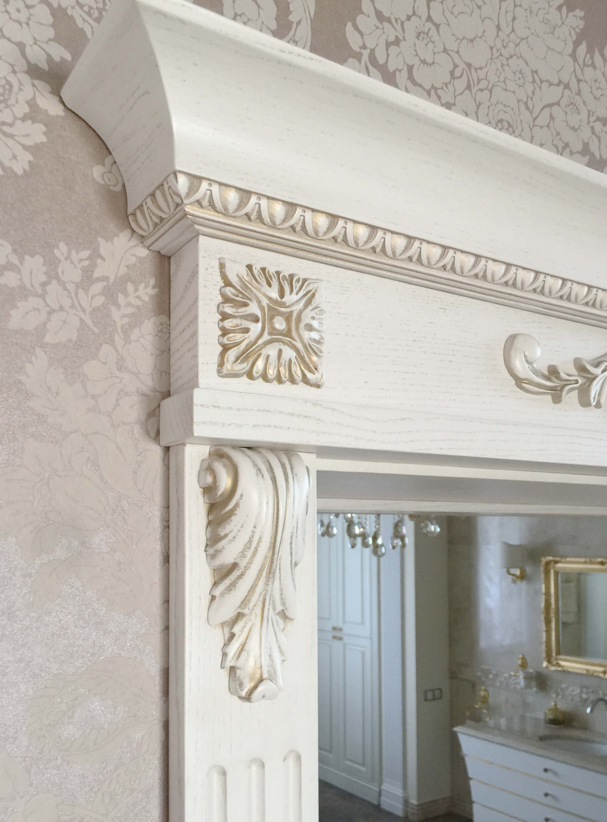 Дизайн интерьера дома в классическом стиле. Реализованный проект.