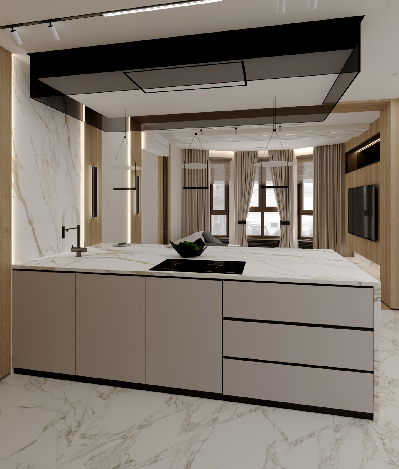 Обложка проекта: Reply, дизайн квартиры