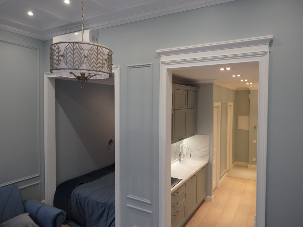 ЖК Вивальди - отделка квартиры-студии в новостройке на ул. Новочеремушкинская