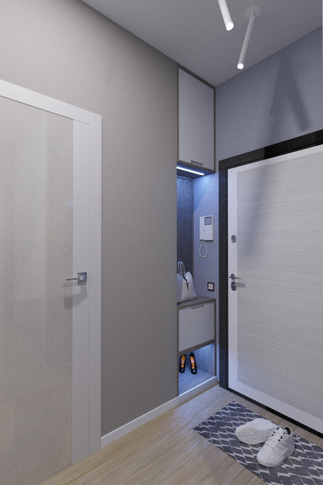 Трехкомнатная квартира в современной эклектике