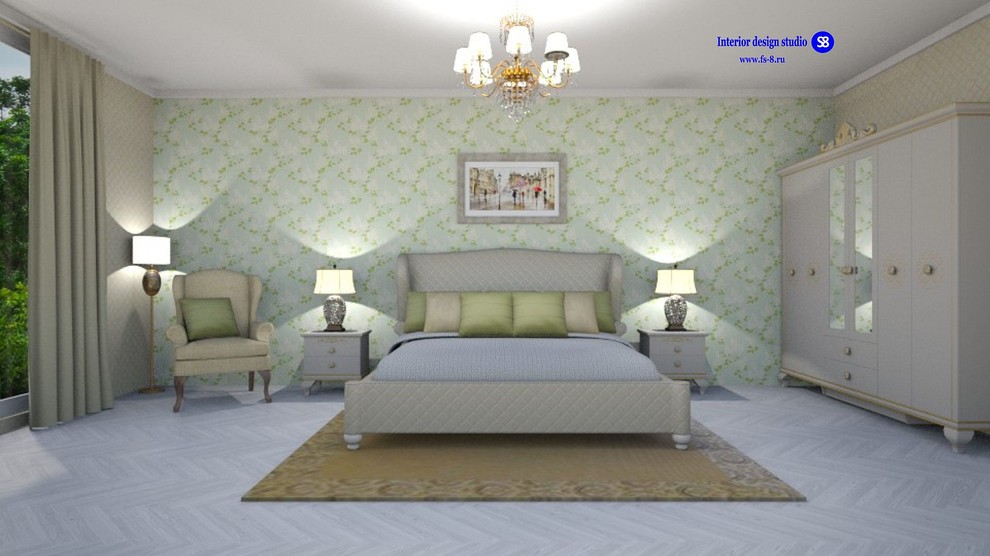 Обложка проекта: Спальня для клиента из США