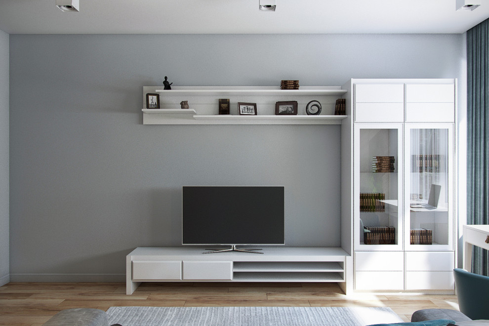 Дизайн-проект квартиры 115 м.кв. Clever Park