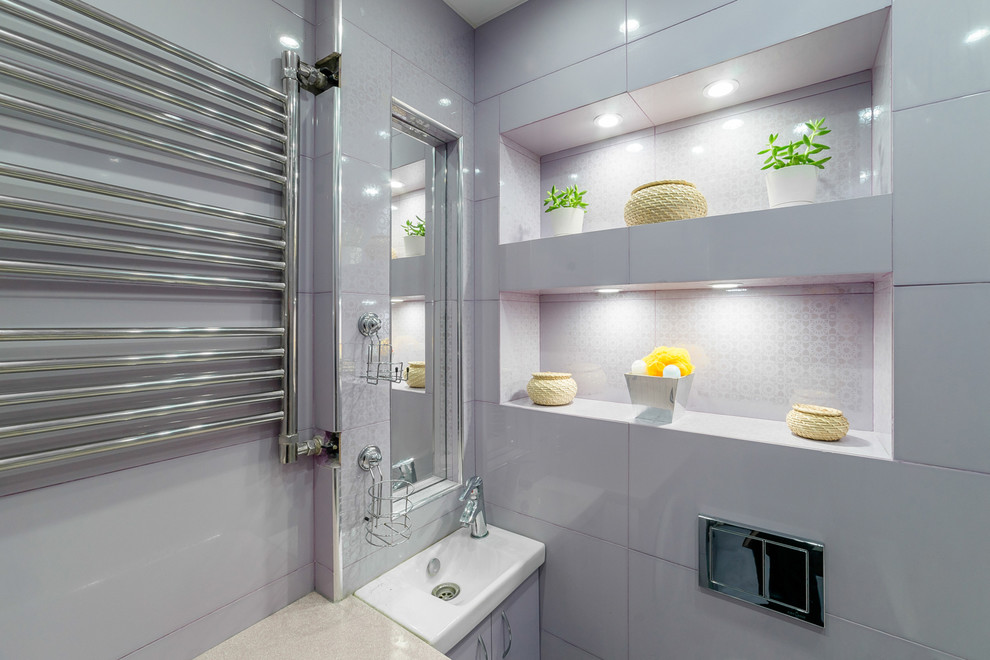 Houzz тур: Сиреневая «Калевала» на 20 квадратных метрах