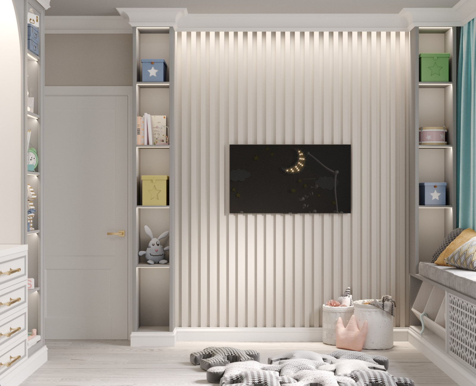 Детская комната г. Ярославль ЖК ЯРСИТИ