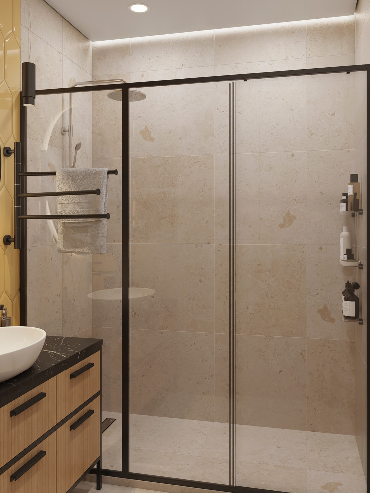 Дизайн-проект первого этажа дома в г. Томск, площадью 65 кв.м.