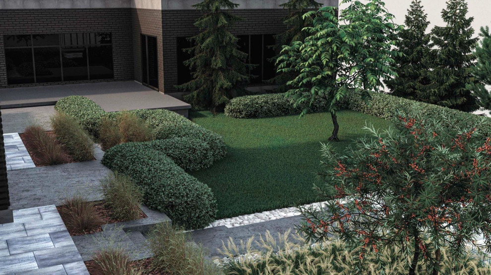 Зона за домом