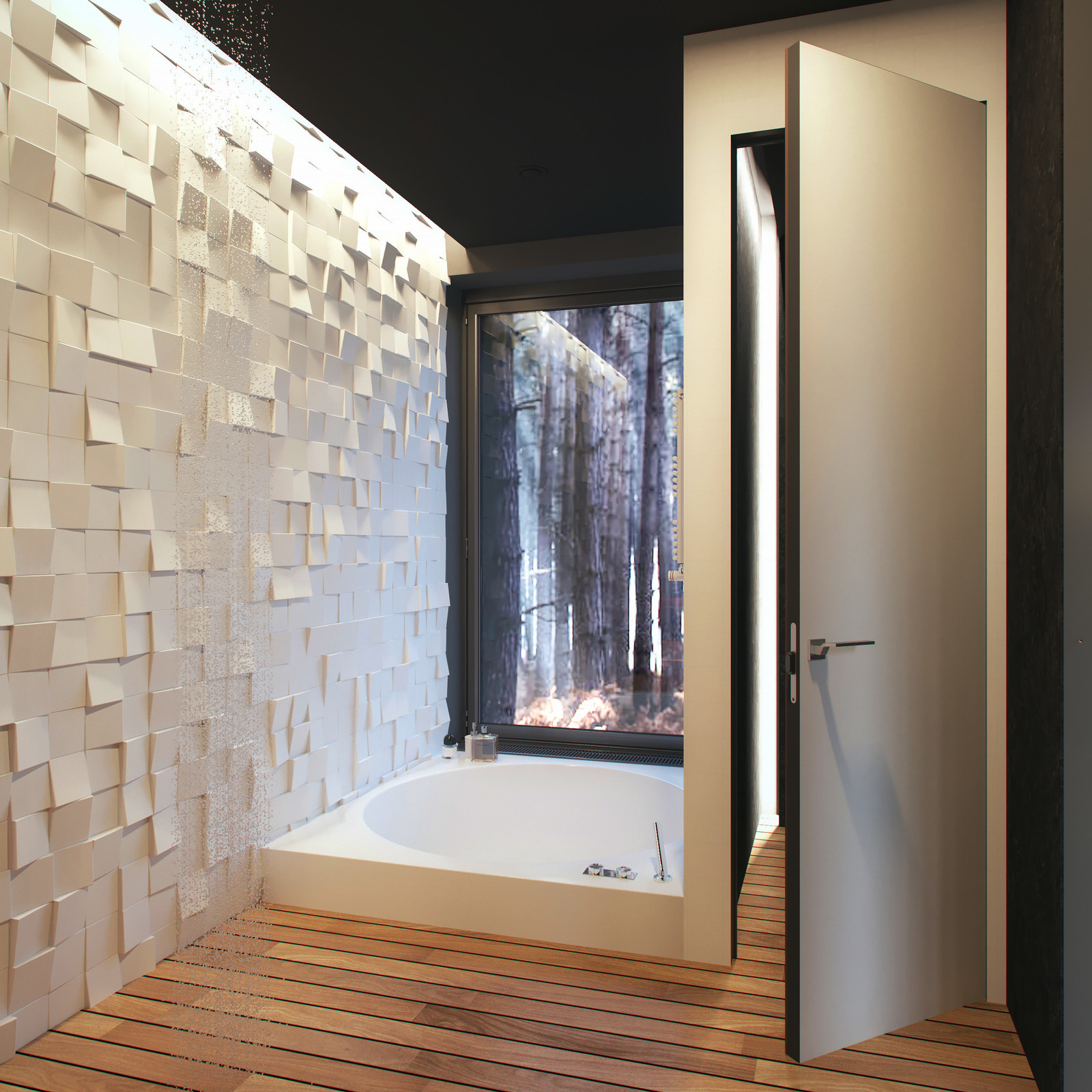 Интерьер банного павильона 45м2 в г. Мытищи