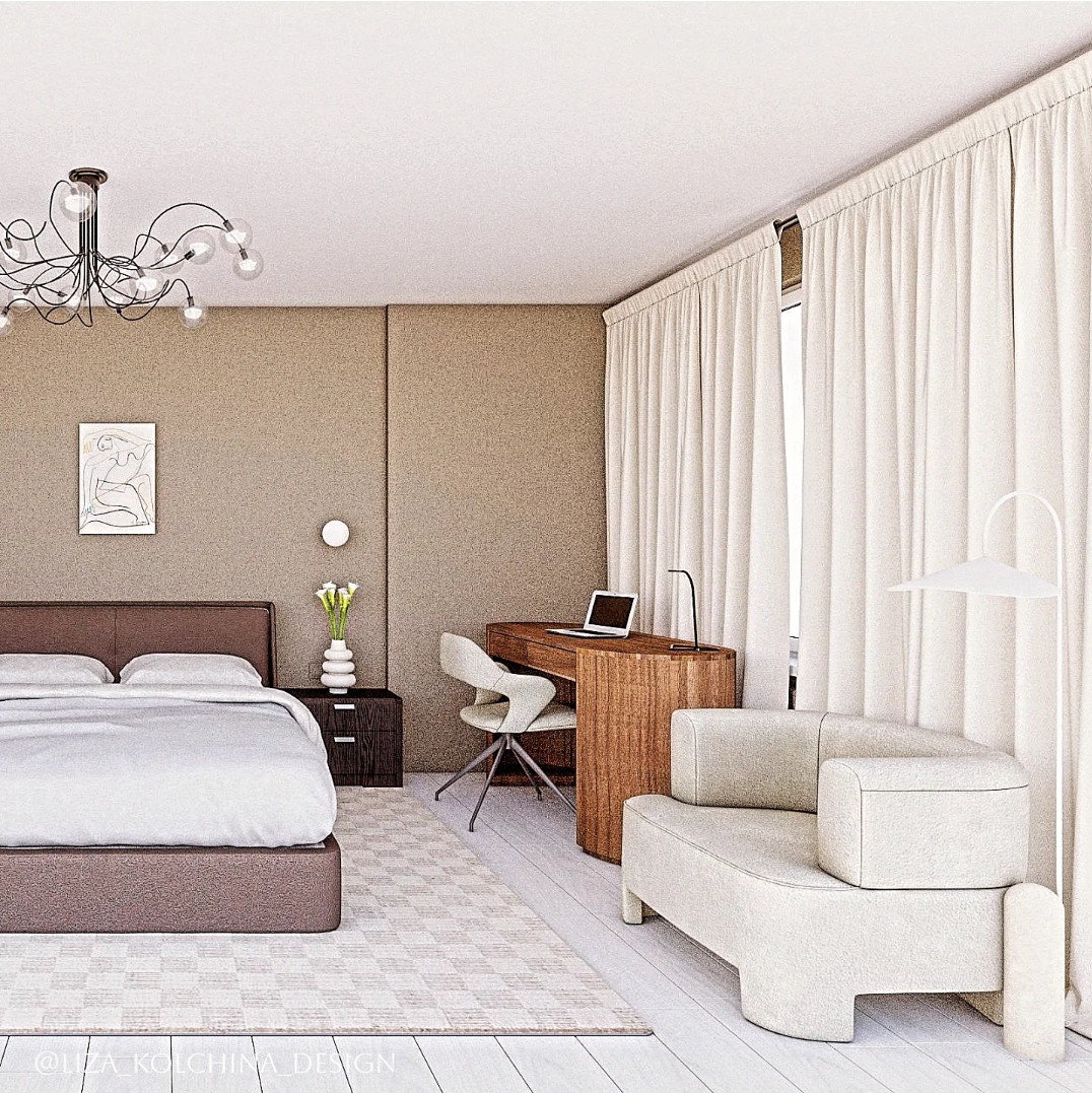 Обложка проекта: ЖК Светлый мир "Жизнь", Проект спальни