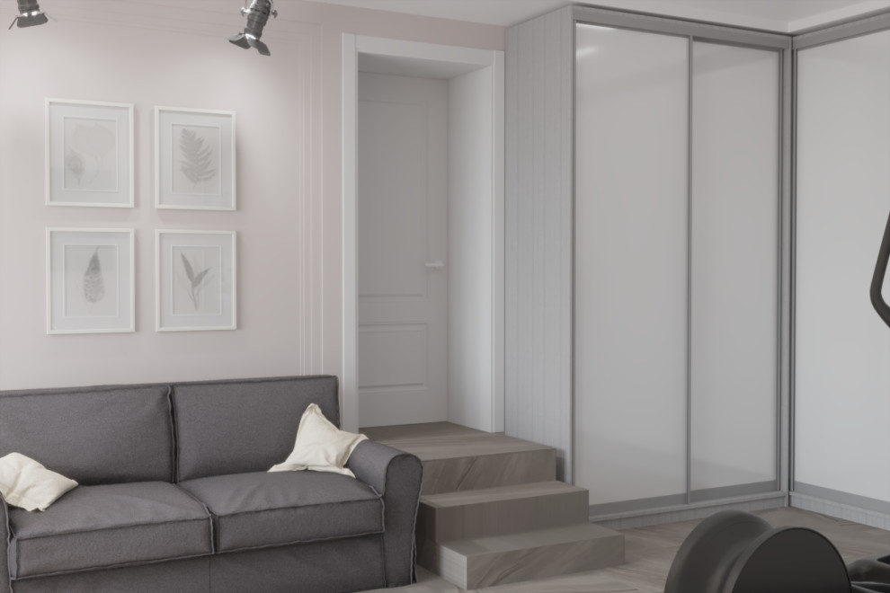 Проект интерьера двухэтажного дома