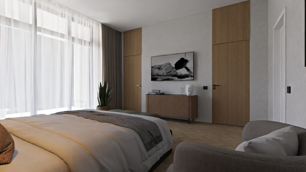 Современный загородный дом