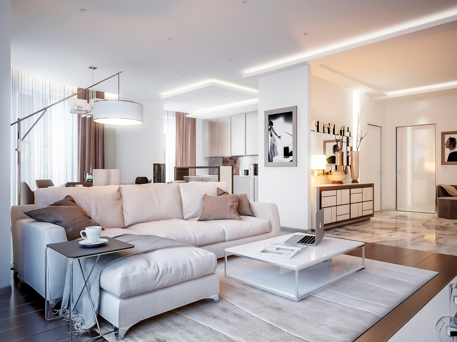 Квартира 145 м² в ЖК «Парадный Квартал»