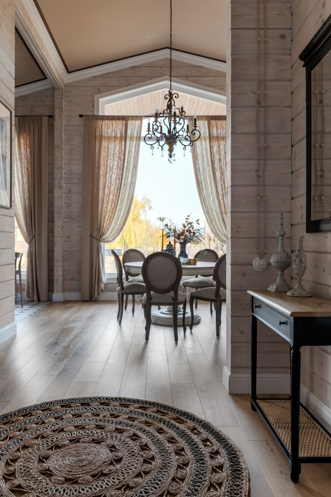 Интерьер деревянного дома