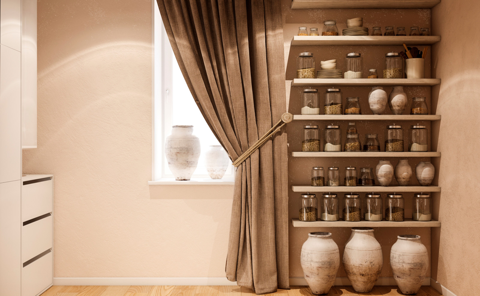 Интерьер частного дома в пос. Султан