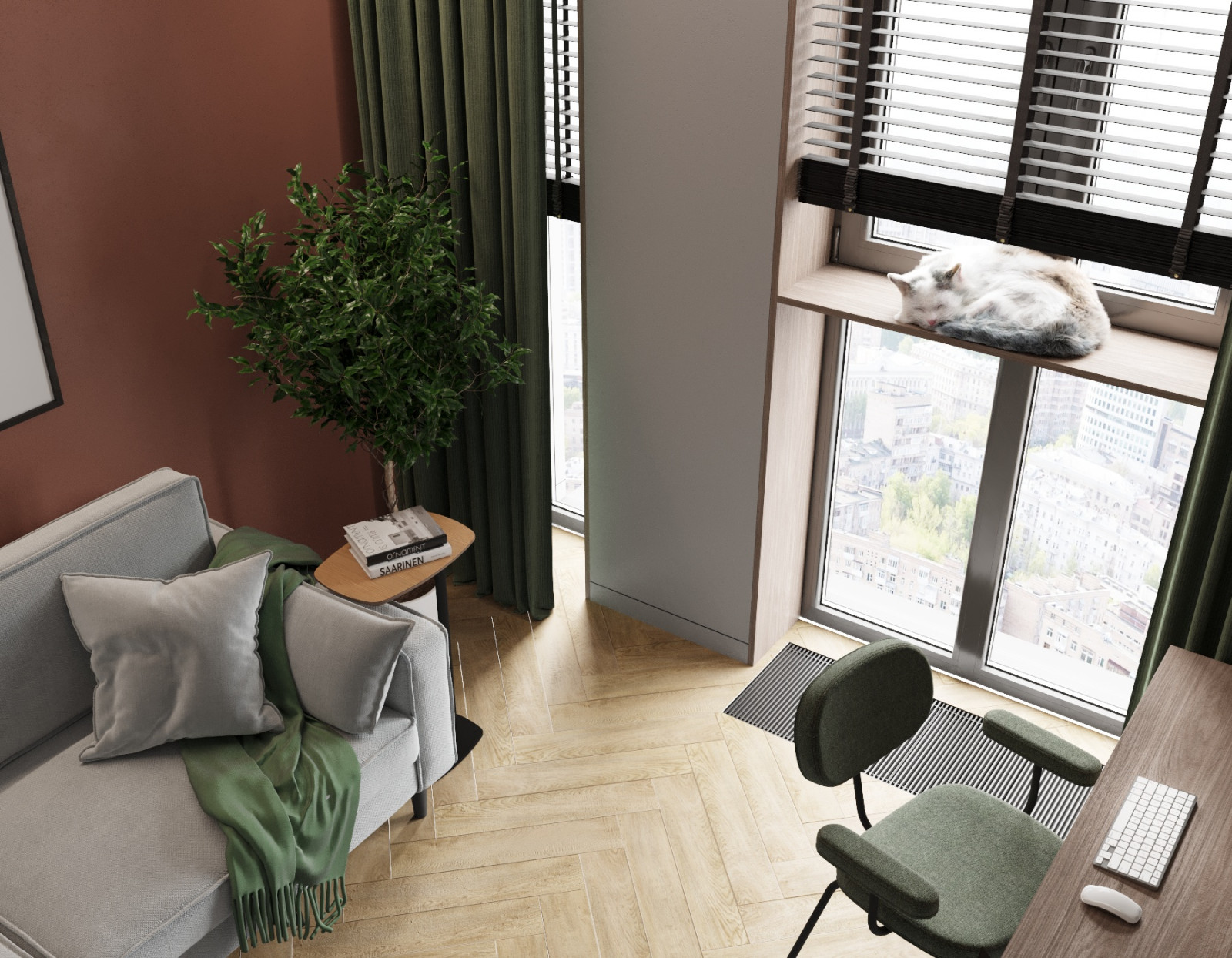 Гостевая комната / кабинет ЖК Фреш