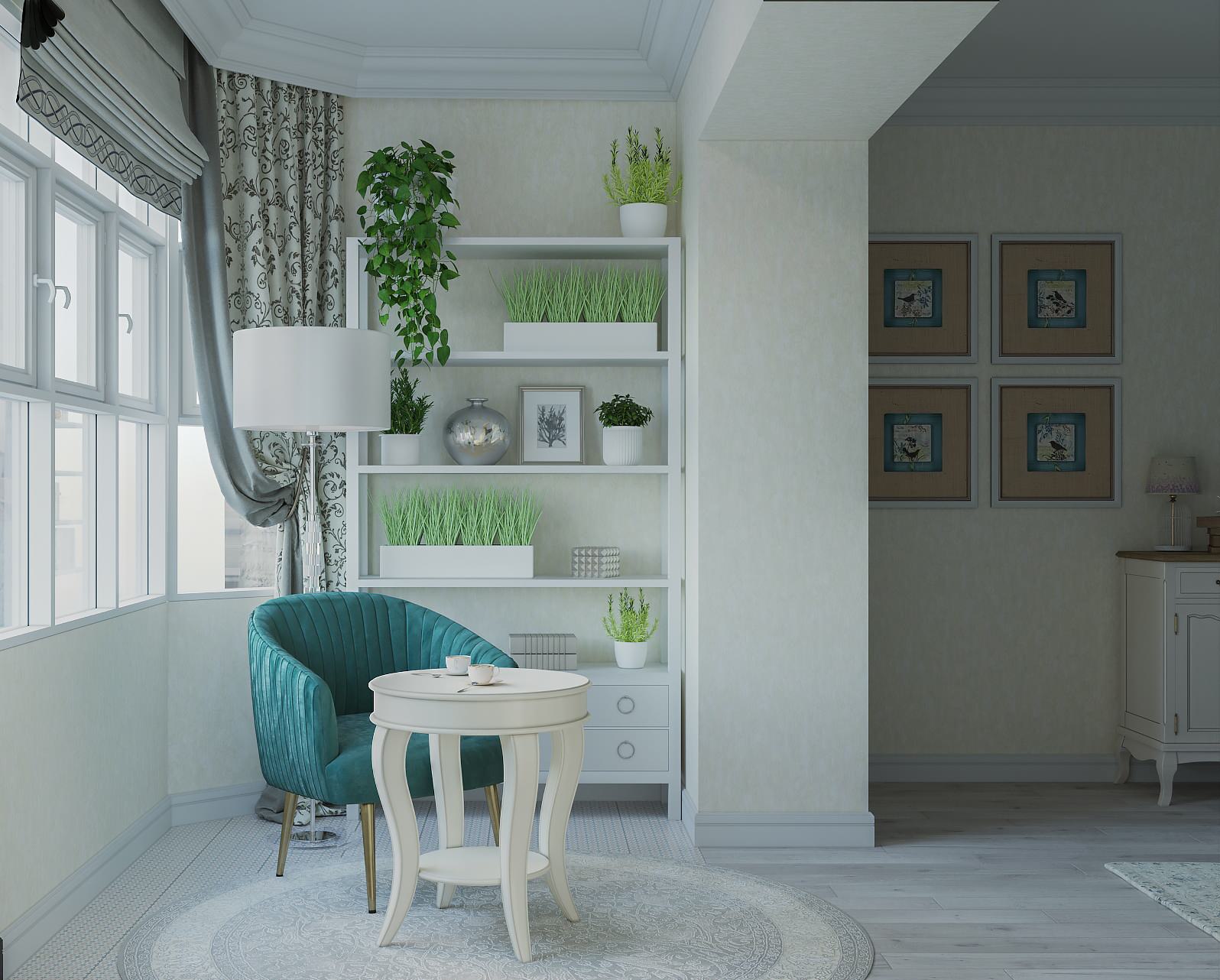 Дизайн интерьеров спальни в г. Нижний Новгород в ЖК Пражский квартал