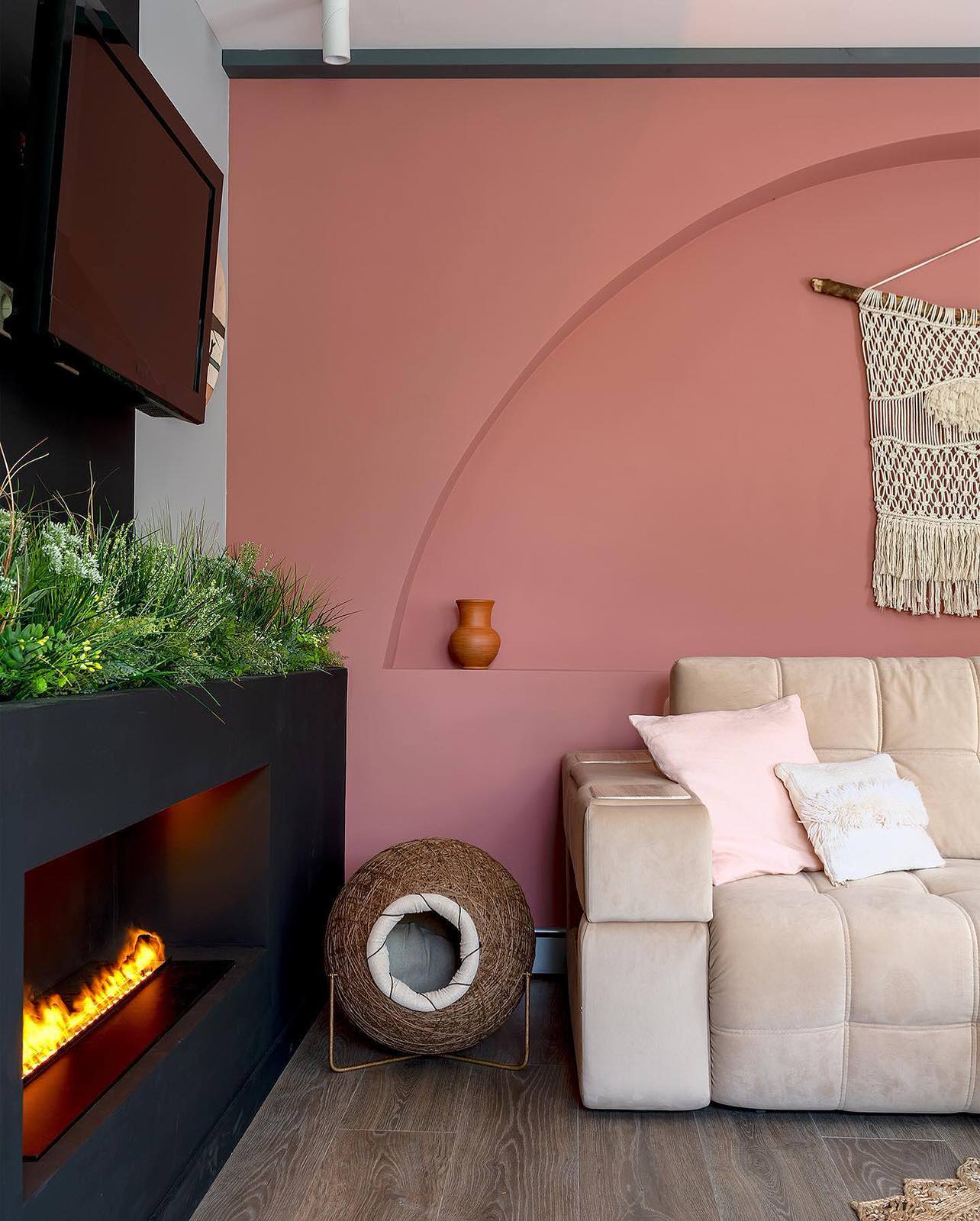 Интерьер в стиле этника-бохо