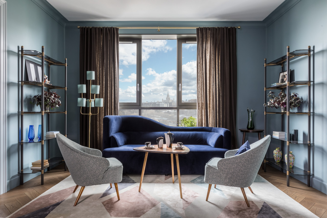 Квартира с антикварной мебелью по проекту Аллы Шумейко