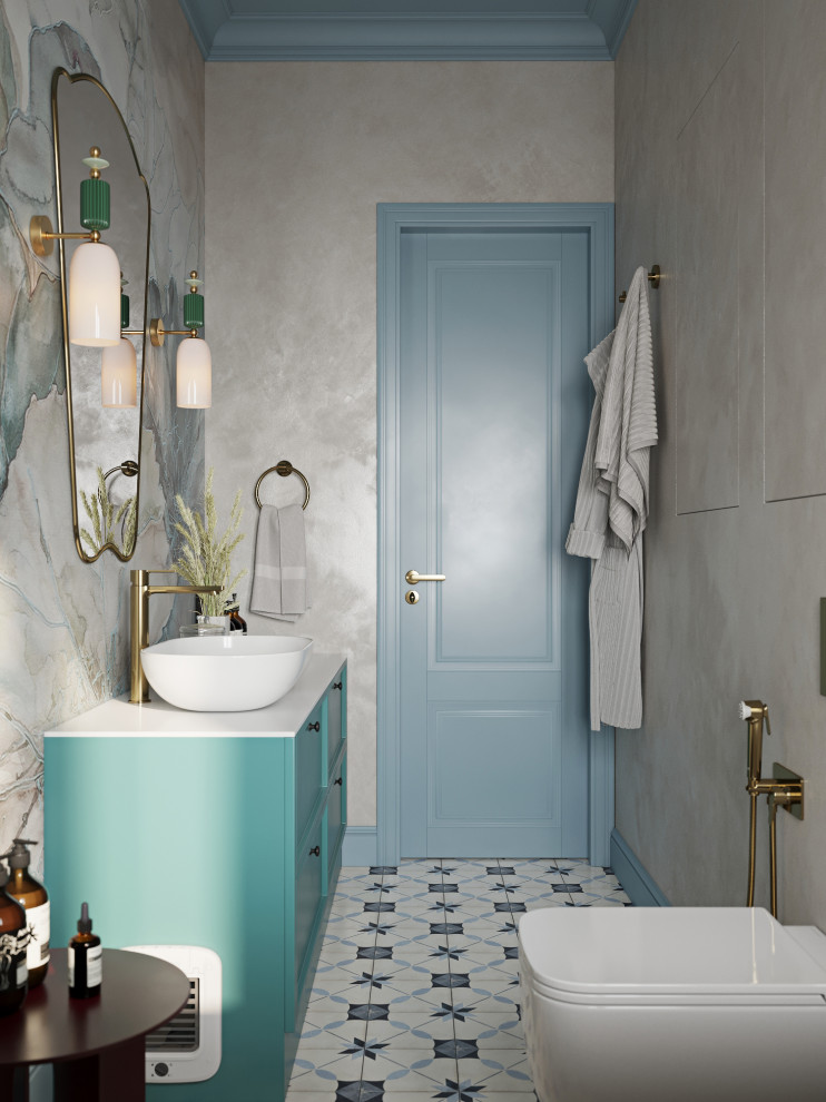 Обложка проекта: Дизайн-проект квартиры в старом фонде в Санкт-Петербурге