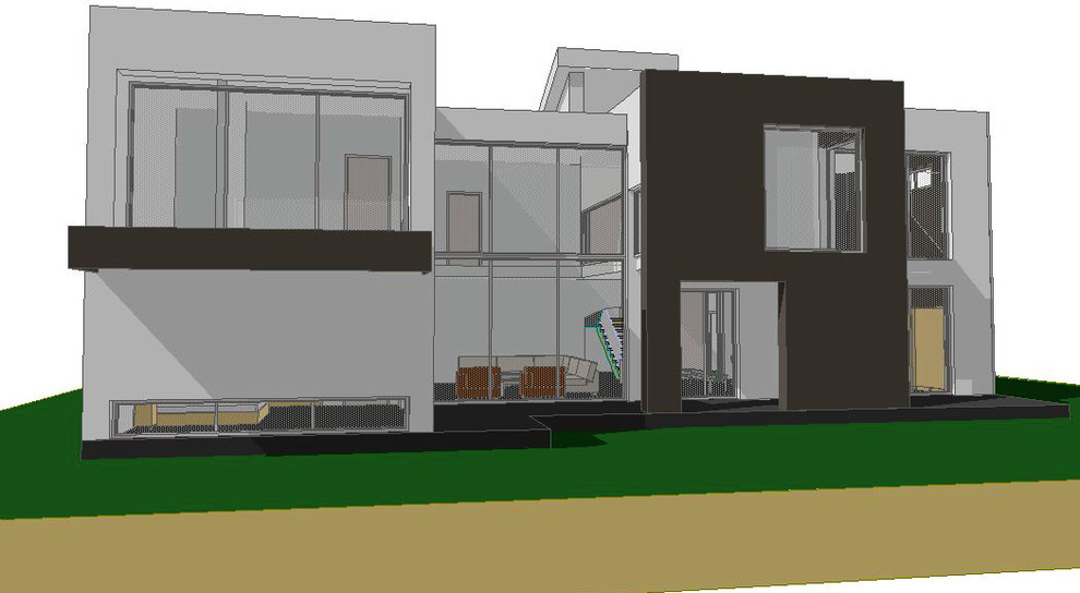 Обложка проекта: Эскизный проект дома в Бронницах