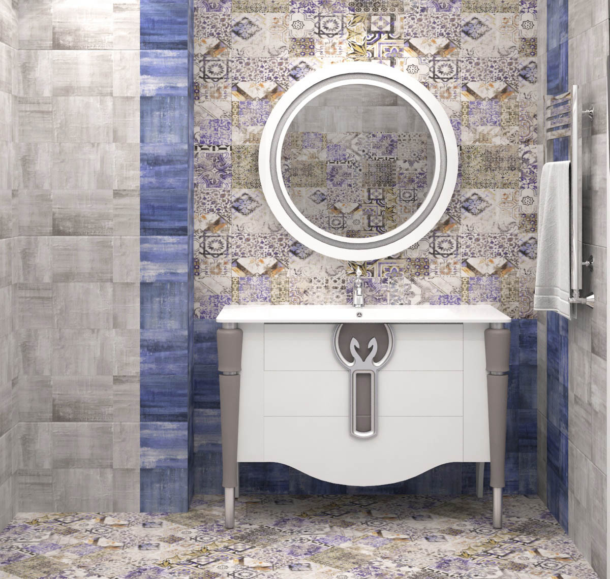 Обложка проекта: Решение для ванной 8