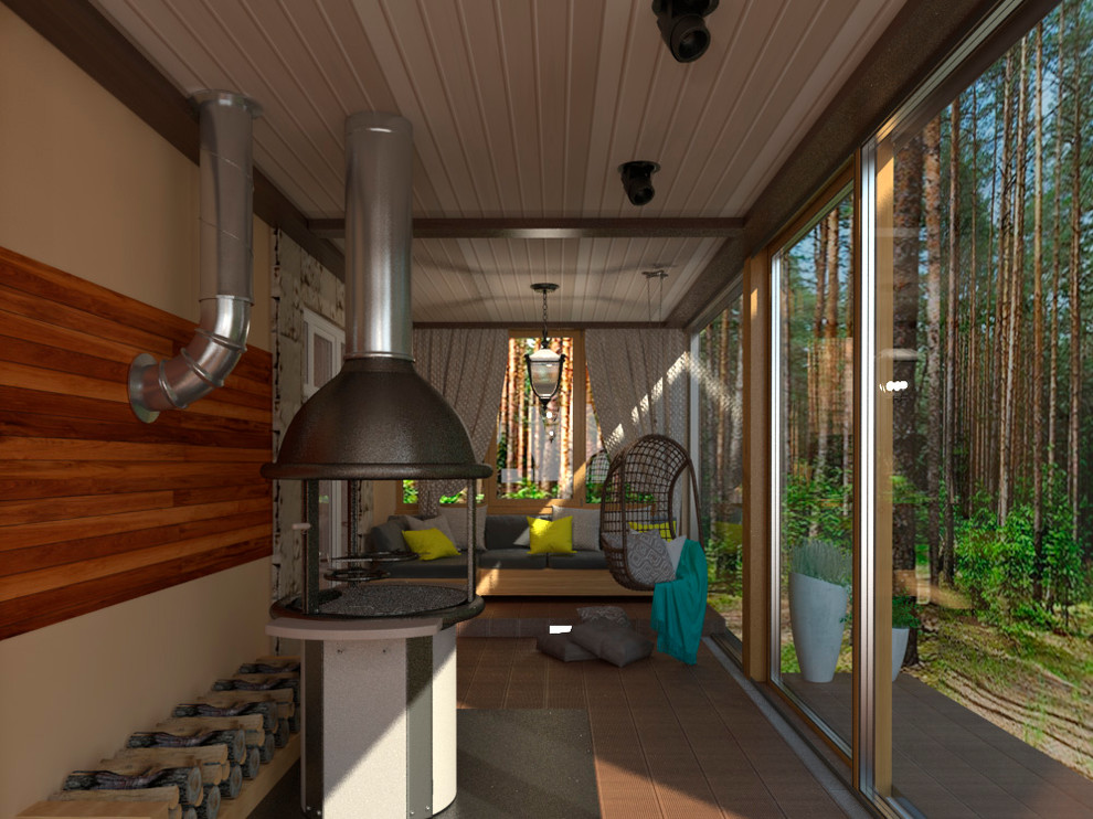 Обложка проекта: Интерьер индивидуального жилого дома в поcелке Европа