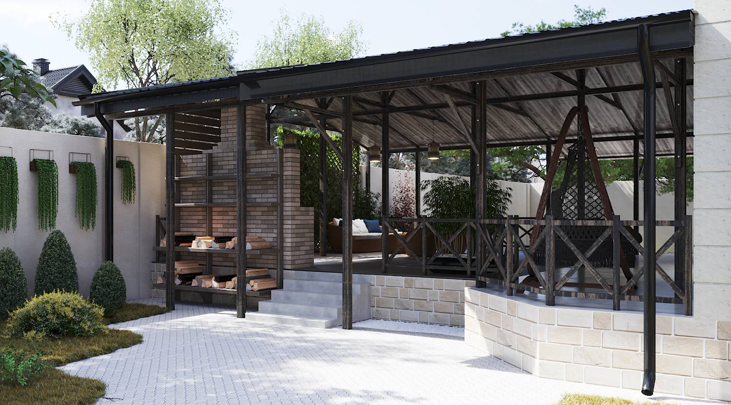 дизайн-проект террасы