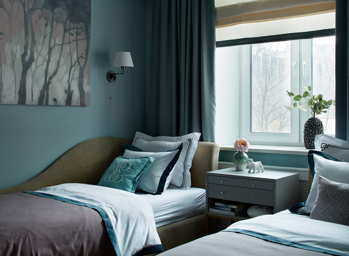 Houzz тур: 44 кв.м — квартира с многоуважаемым шкафом