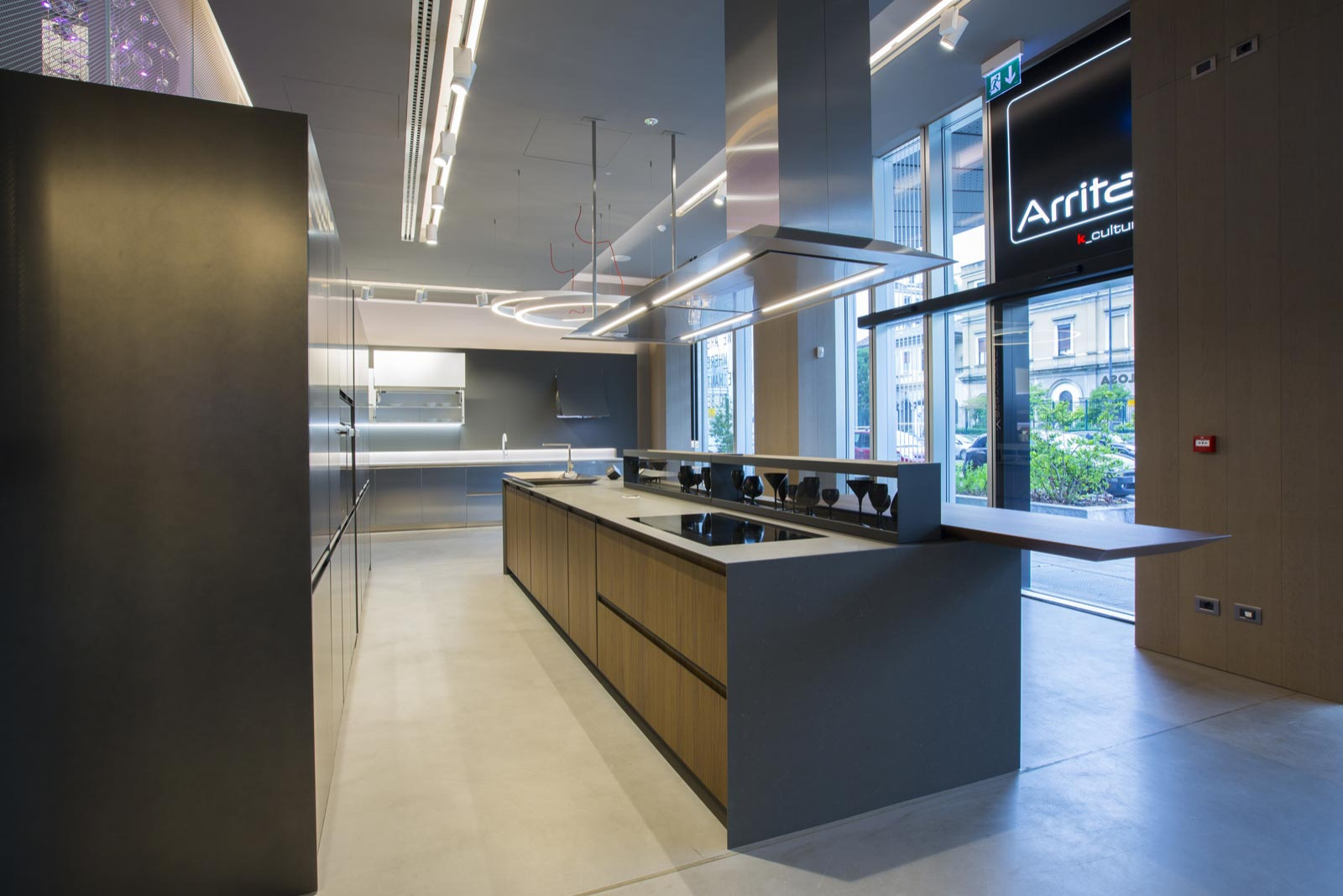 Обновление шоу-рума Arrital в Милане