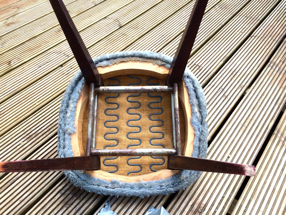 DIY : Как обновить старое кресло своими руками