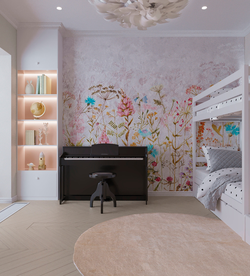 Квартира в стиле неоклассика в ЖК FAMILIA