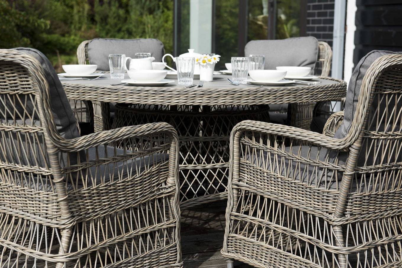 Коллекция мебели для террасы загородного дома (ЦЕСЕНА)