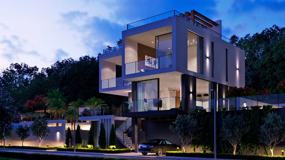 Минималистичные коттеджи