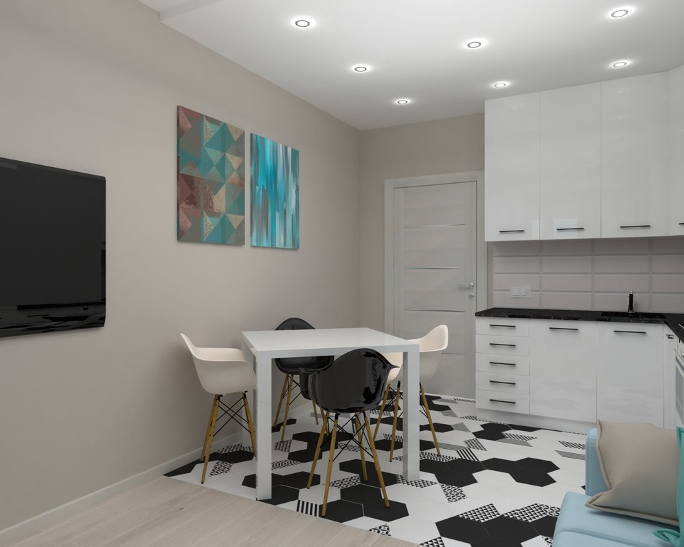 Современная квартира для молодой семьи