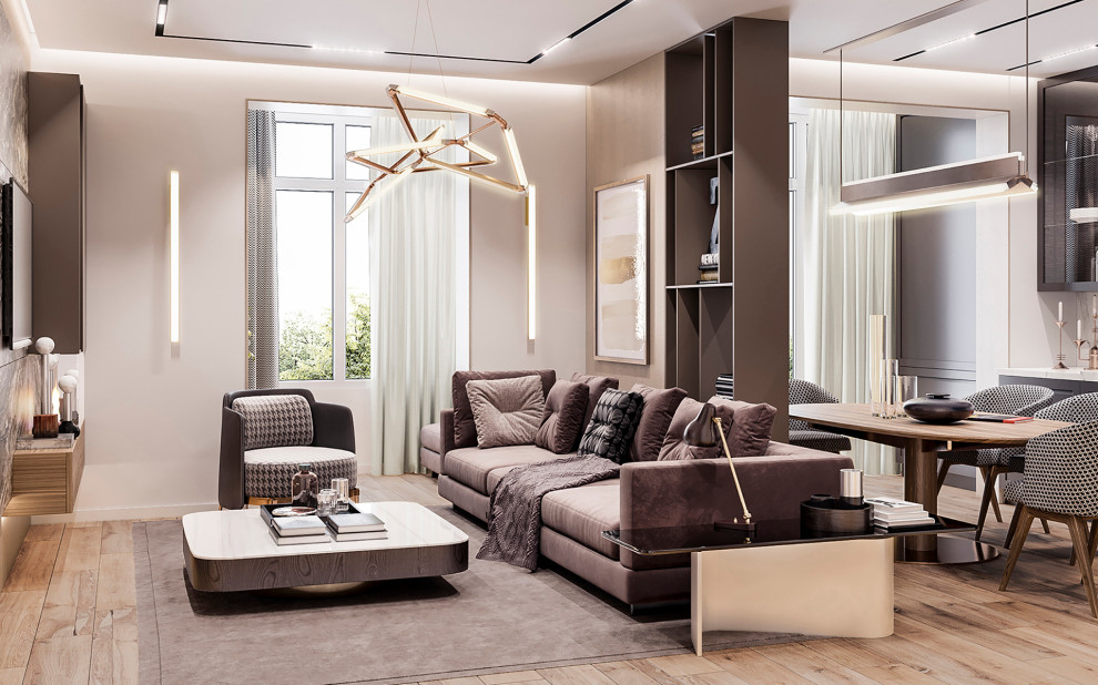 Дизайн-проект квартиры в г.Симферополь,  Жигулина Роща