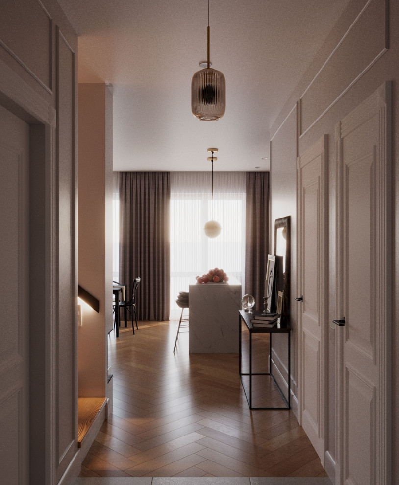 Дизайн двухуровневой квартиры в Санкт-Петербурге