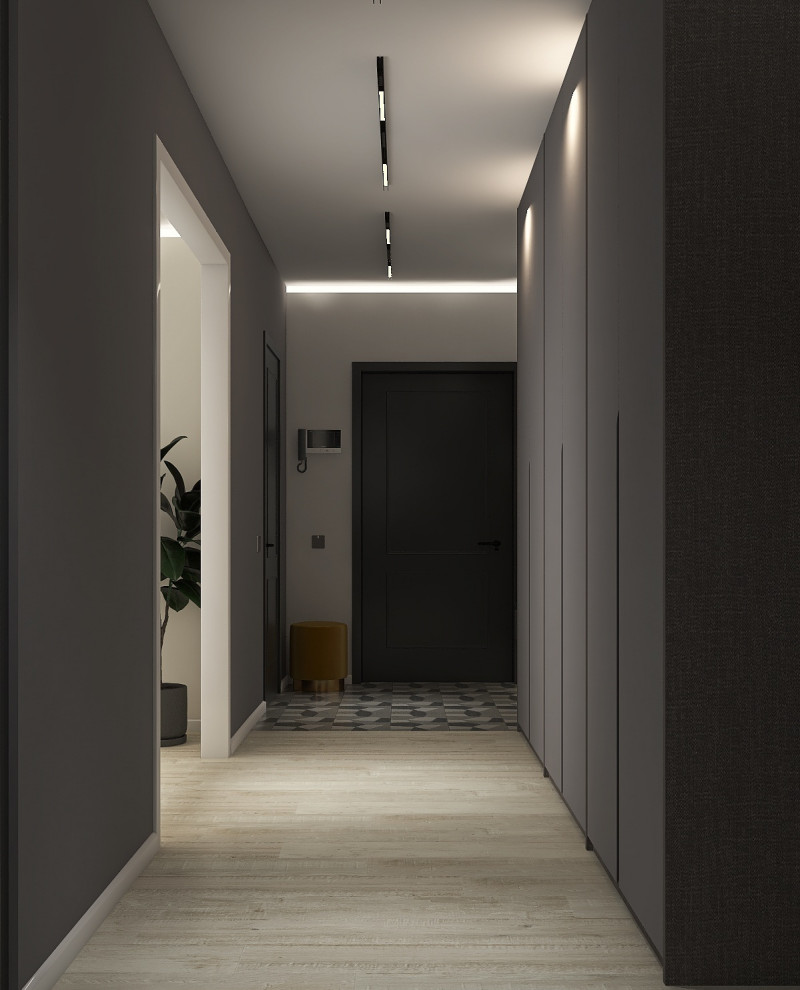 Трехкомнатная квартира в современном стиле