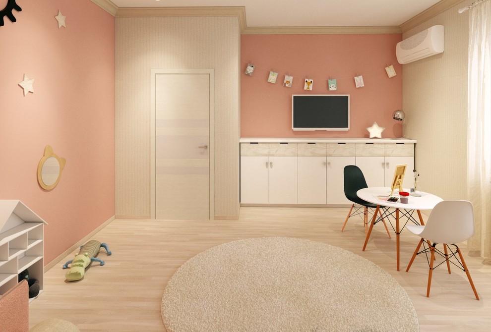 Детская для девочки. Дом в пос. Михайловка Green.