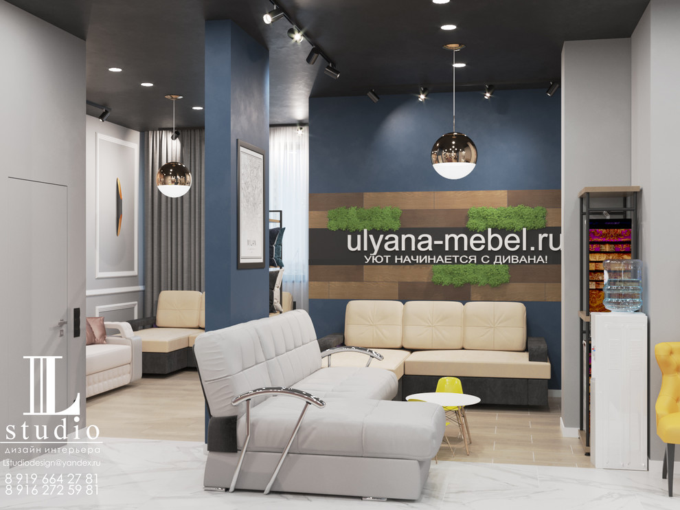 Шоу-рум диванов мебельной фабрики "Ульяна"