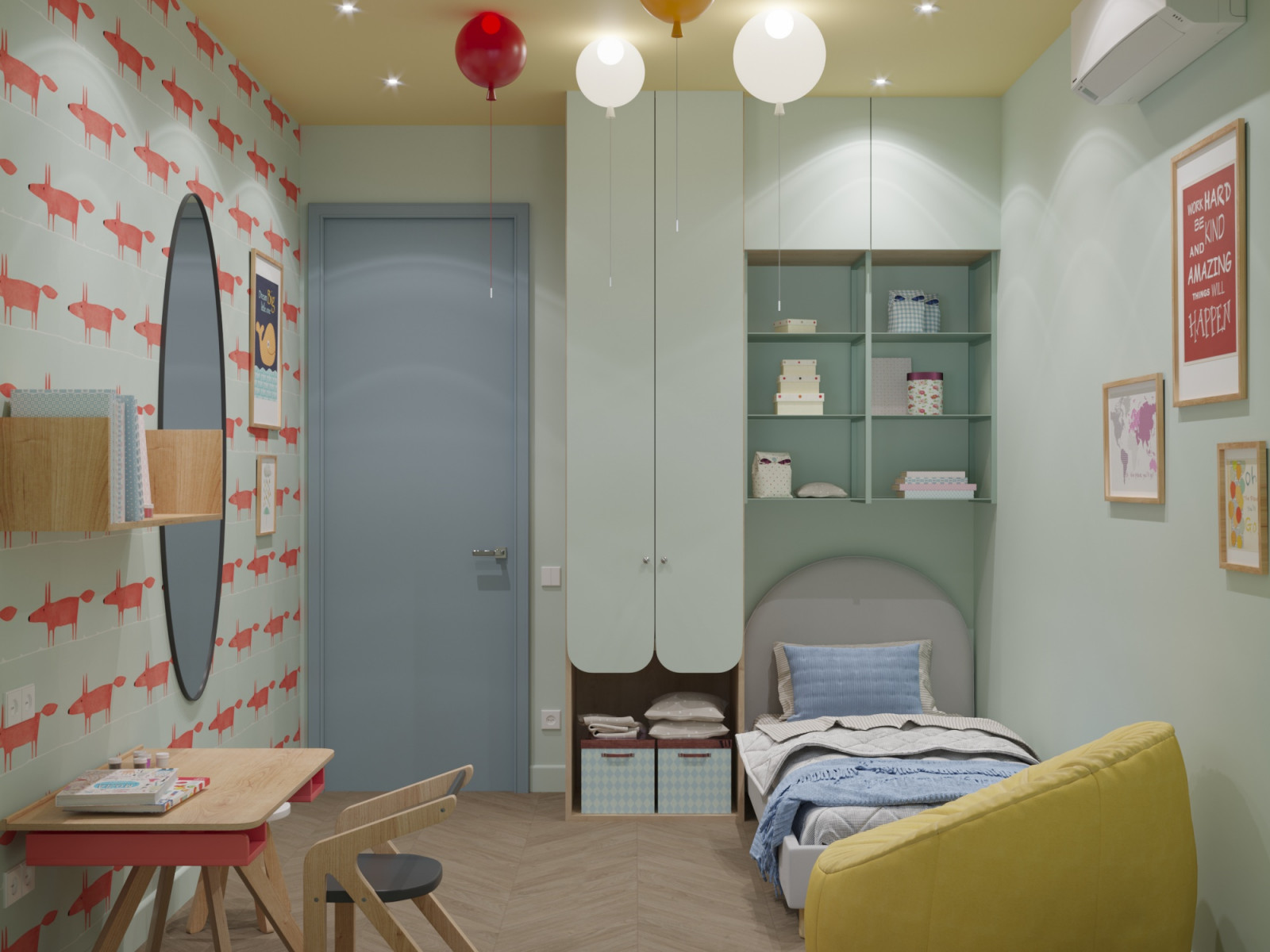 Яркий проект для семьи с 2-я детьми