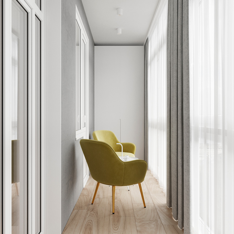 Дизайн-проект квартиры общей площадью - 86 м.кв. в г. Химки, ЖК "Маяк"