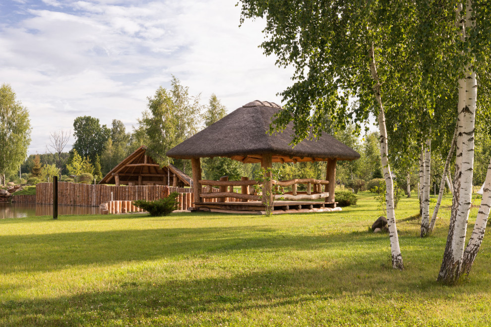 Дом в рустикальном стиле