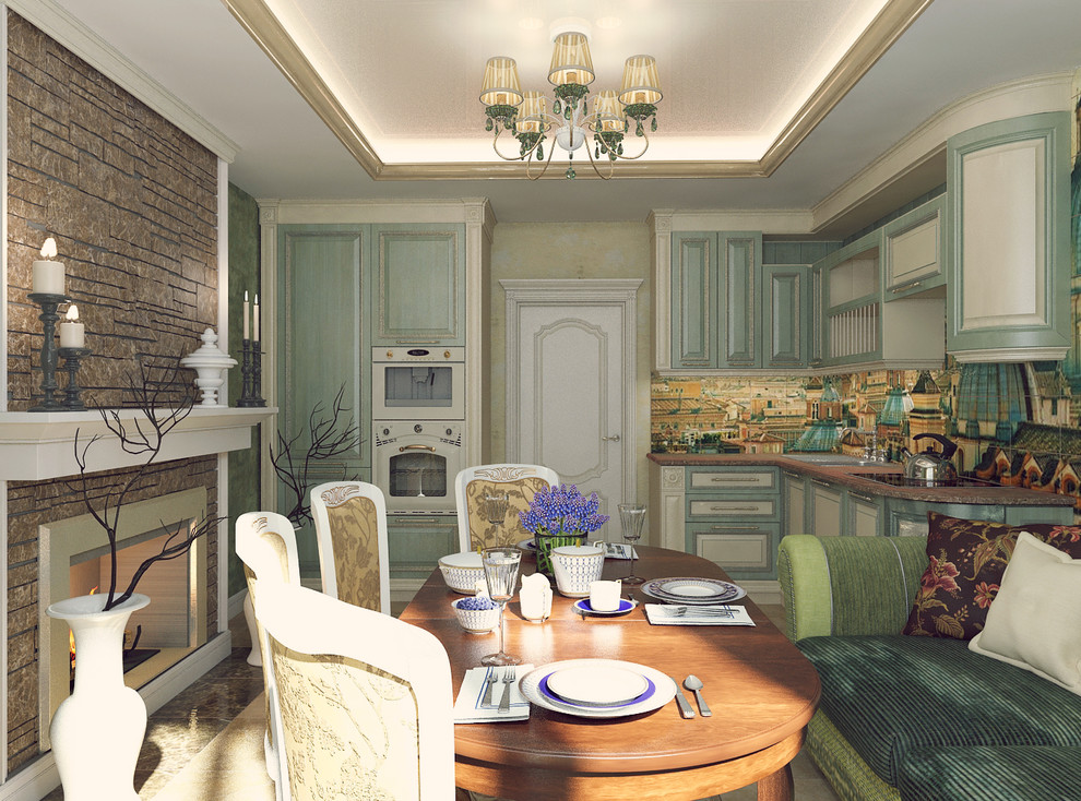 Дизайн квартиры с элементами классики в г. Екатеринбурге